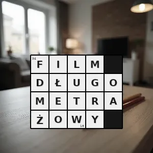 Hasło krzyżówkowe film obejmujący ponad 55 minut projekcji - film długometrażowy – rozwiązanie, synonimy, podpowiedzi i definicje krzyżówkowe